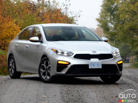 Premier essai de la Kia Forte 2019